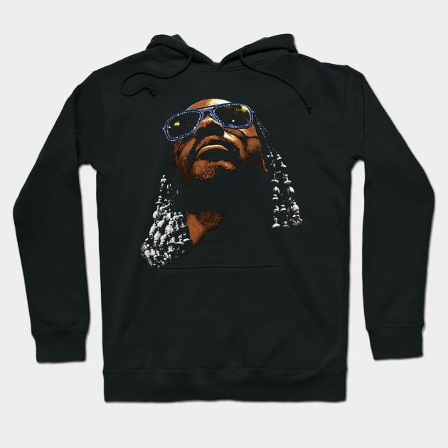 Stevie Wonder Hoodie by MateeSwag